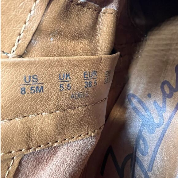 Zodiac Women’s Adele Brown Strap Studded Ankle Boot Size US 8.5 - Picture 10 of 10